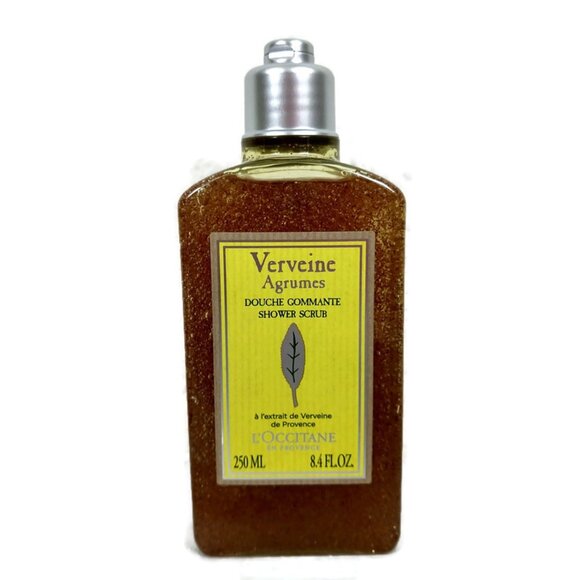 L'Occitane Limited Edition Verbena Agrumes shower Scrub 250ML /8.4OZ NEW